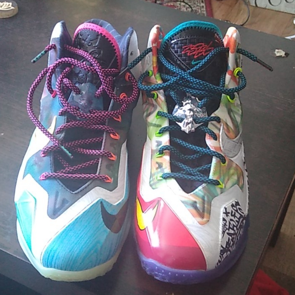 Nike Mens Lebron 11 Premium 'What the Lebron